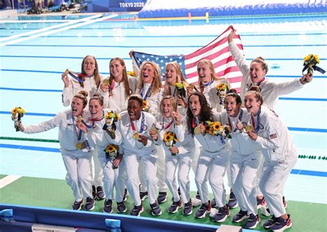 Women's Water Polo Team | Team USA Women Athletes' Medal Count at the ...