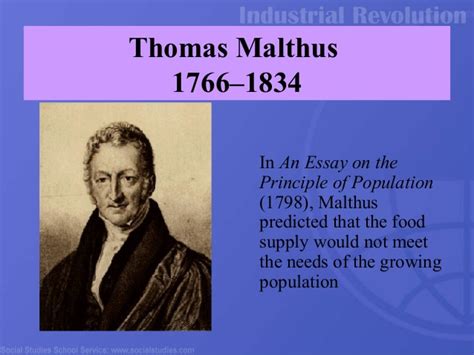 Thomas Malthus, Adam Smith, and You! – The Daily Libertarian