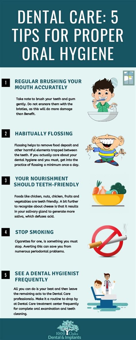 Dental care 5 tips for proper oral hygiene