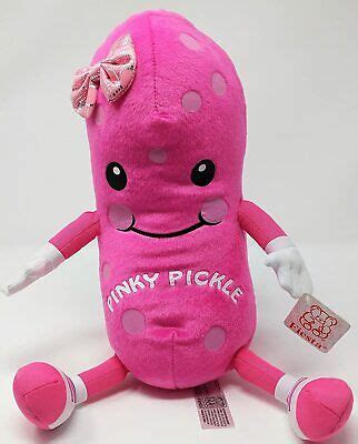 Xlarge Pinky Pickle Plush Large 22 inches long. Soft, Pink. New Toy. | eBay