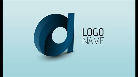 Adobe Illustrator Tutorials | How To Create 3D Logo Design | Letter a - YouTube