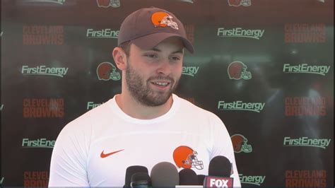 Baker Mayfield "I'm a Cleveland Brown and I'm proud and happy about ...