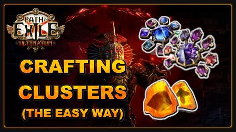 PoE: Crafting Elemental Cluster Jewels - YouTube