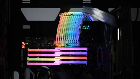 Lian Li Creates PSU Cable Extensions With RGB Lighting - Strimer RGB - Legit Reviews