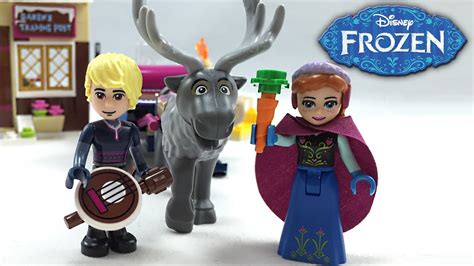 LEGO Frozen Anna & Kristoff's Sleigh Adventure set review! 41066 - YouTube