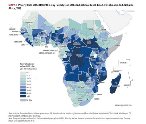 Sub saharan Africa poverty rate by subdivisions. : r/MapPorn