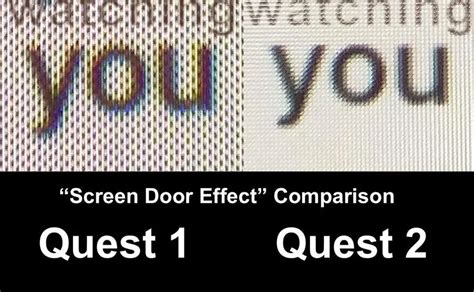 What is: Screen Door Effect, Mura, Aliasing in VR