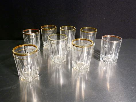 Vintage Shot Glasses by Federal Glass by bobbysBoutique on Etsy