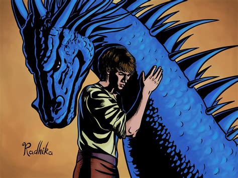 Eragon and Saphira by Radhikita on DeviantArt