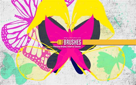 Butterfly Illustrations - Brushes - Fbrushes