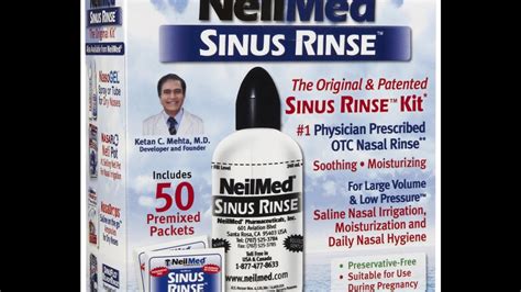 Sinus Rinse Diagram