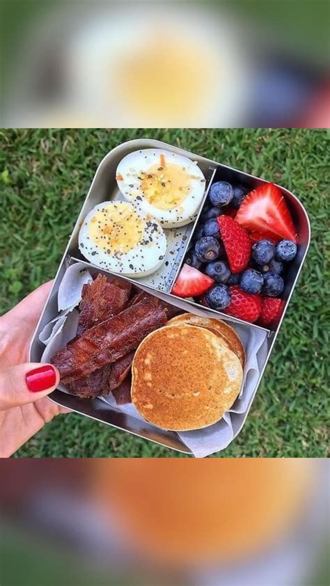 Breakfast on the go | Healthy lunch snacks, Easy healthy meal prep ...