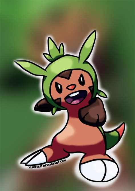 Chespin by xiaolee92 on DeviantArt