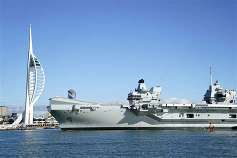 HMS Queen Elizabeth sails for deployment to northern Europe | The ...