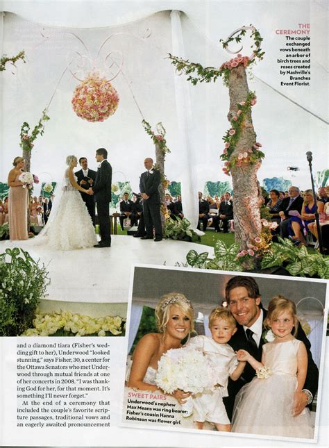 Carrie Underwood's Wedding Photos from People Magazine | Carrie ...