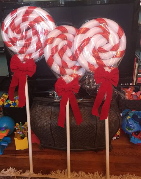 (Pool) Noodles of Holiday Fun! – ReCreative Souls | Candy christmas decorations, Christmas decor ...