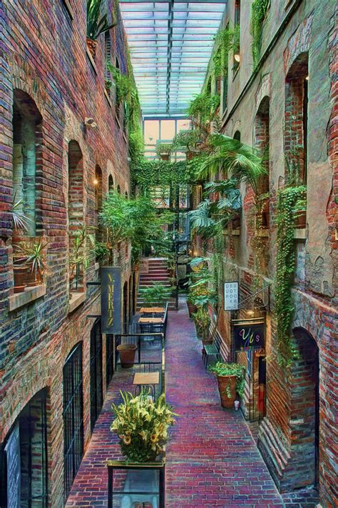 Passageway - Old Market - Omaha - From the North Photograph by Nikolyn McDonald