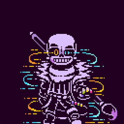 Ink!Sans battle sprite by GeorgTime on DeviantArt