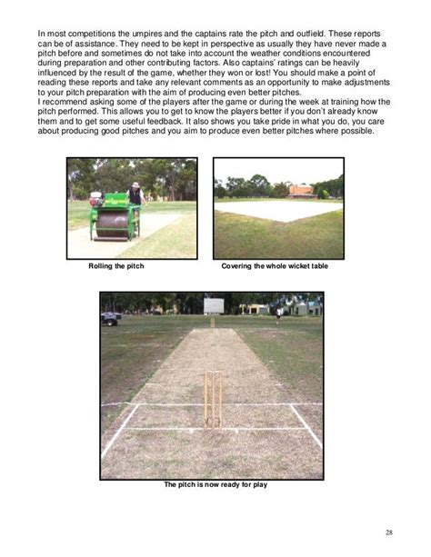 Basic guide to turf cricket pitch preparation