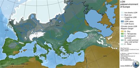 The Last Ice Age in Europe - Vivid Maps