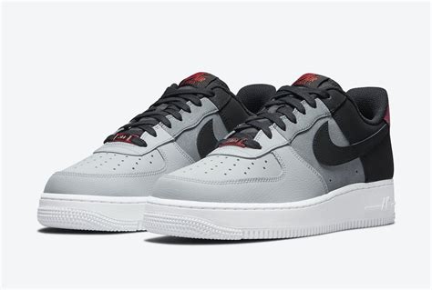 Nike Air Force 1 07 LV8 Black Smoke Grey CZ0337-001 Release Date - SBD