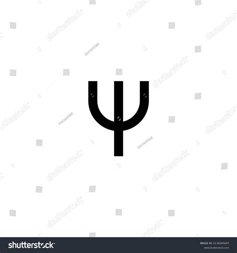 Psi Symbol Vector Psi Maths Symbol Stock Vector (Royalty Free) 2130265607 | Shutterstock