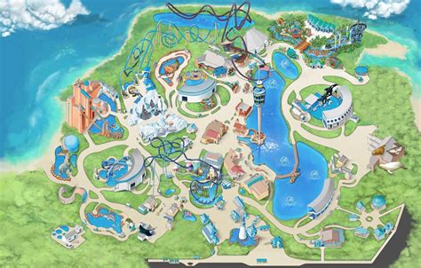 Seaworld Orlando Printable Map | Download Them And Try To Solve - Florida Sea World Map ...