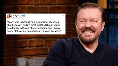 Ricky Gervais Is Rattling Off Edgy 2020 Oscars Jokes Despite Not Being ...