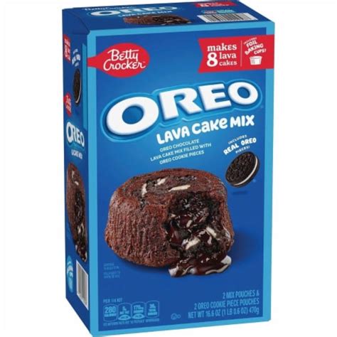 Betty Crocker Oreo Lava Cake, 16.6 Ounce (Pack Of 2), 1 unit - Fred Meyer