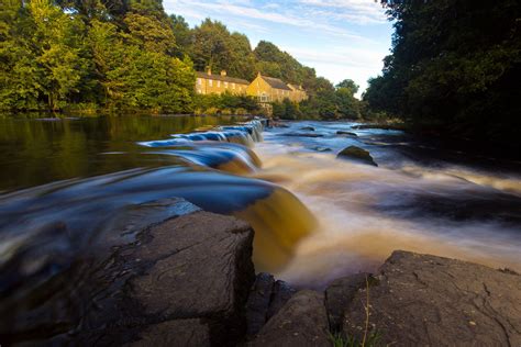 Beautiful Flowing River at Barnard Castle