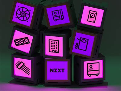 Bespoke Icon Library for NZXT by Shoreditch Design on Dribbble