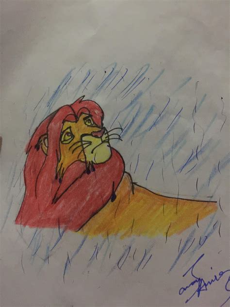 Simba drawing | 🦁Lion King Amino🧡 Amino