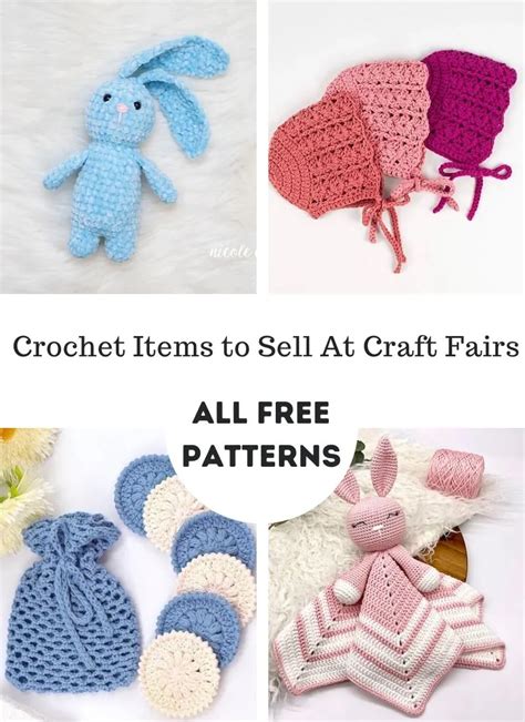 40+ Crochet Items To Sell in 2024 – Free Patterns - Zamiguz Crochet ...