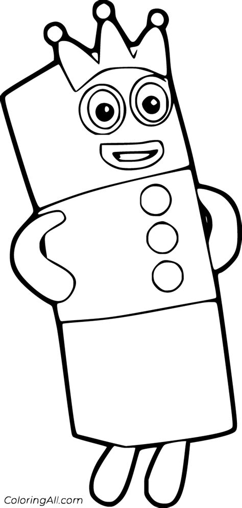 Numberblocks Coloring Pages (19 Free Printables) - ColoringAll