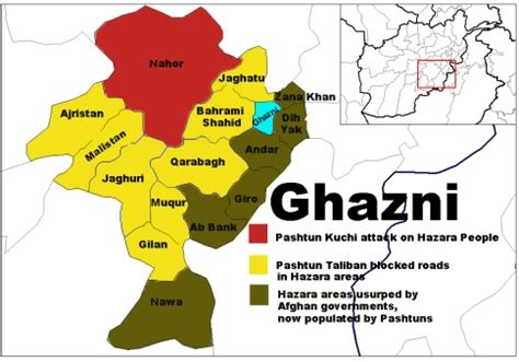 Ghazni Map