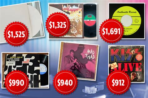 Most valuable vinyl records revealed - do you have one worth $1,691 in ...