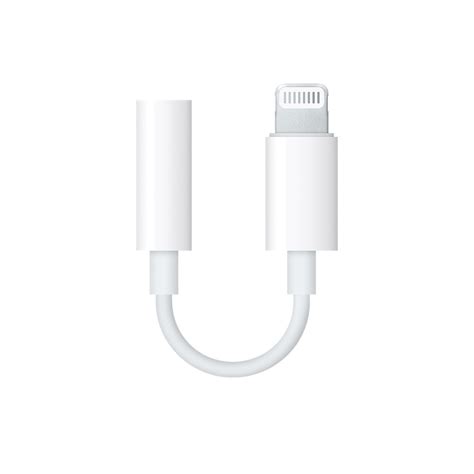 Adapteris APPLE Lightning į 3.5 mm ausinių jungtį - Topocentras