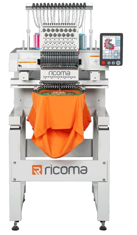 Ricoma MT Series - 7 / 8 Inch Touch Screen Single Head and Two Head Embroidery Machines