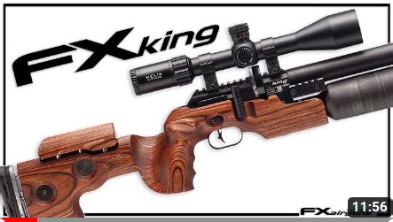 FX King 600 Brown Airrifle - Huma-Air