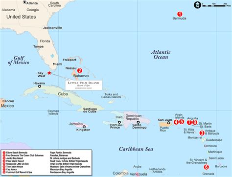 Map Of Florida Caribbean - Franny Antonietta