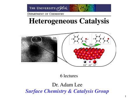 PPT - Heterogeneous Catalysis 6 lectures PowerPoint Presentation, free download - ID:809783