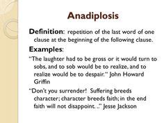 What’s Up With Anadiplosis? | Interesting Words, Words and Posts