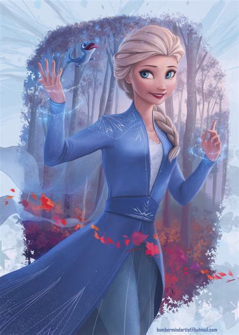 Elsa painting made by Ittipong Chantasatakham (facebook) : r/Frozen
