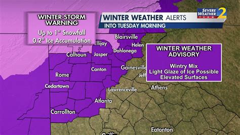 Winter weather advisory expanded into more metro Atlanta counties