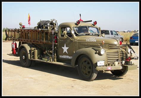 Army GMC Fire Truck | A nice looking old GMC fire truck in U… | Flickr