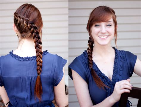 Dutch braid! | Katniss everdeen hair, French braid hairstyles, Katniss braid