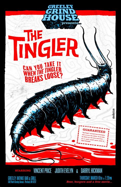 The Tingler (1959) poster | Horror movies, Classic horror movies, Classic horror