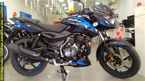 Bajaj Pulsar 125 Bs6 Split Seat Carbon Edition 2023 Launched New Color ...