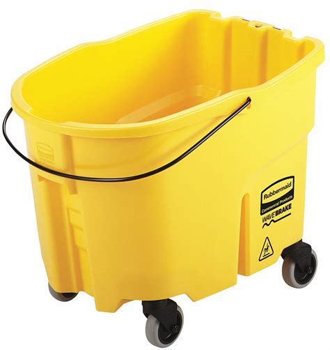 RUBBERMAID COMMERCIAL PRODUCTS, Plastic, 8 3/4 gal Capacity, Mop Bucket - 493H10|2064914 - Grainger