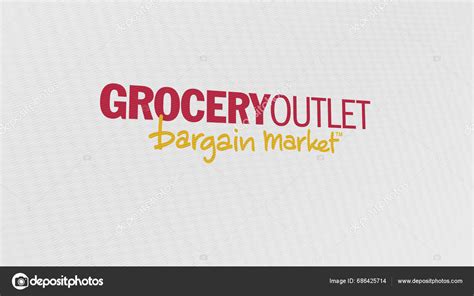 Logo Grocery Outlet Giant White Screen Brand Grocery Outlet Device ...